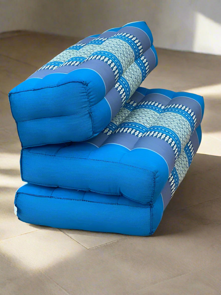 Meditation Cushion (3-Fold) - Blue