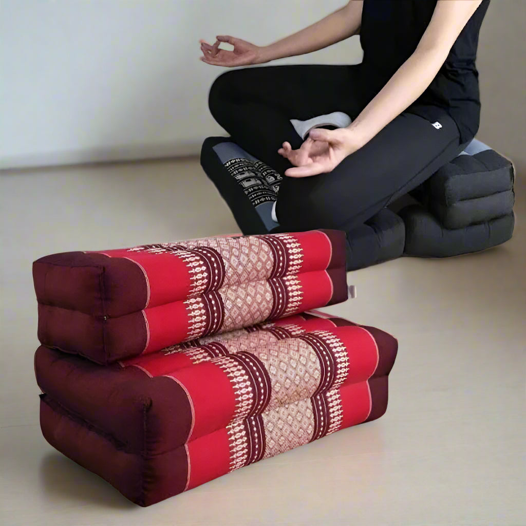 Meditation Cushion (3-Fold) - Red