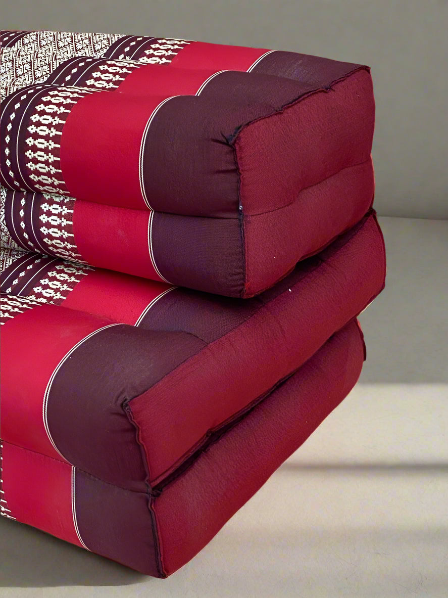 Meditation Cushion (3-Fold) - Red