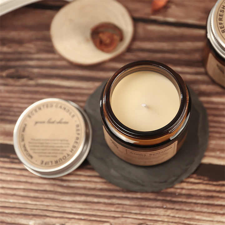 Candle | Rose & Sandalwood Aromatherapy Scented Candle