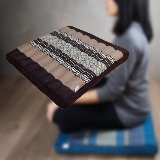 Meditation Cushion | Yoga Seat - Brown