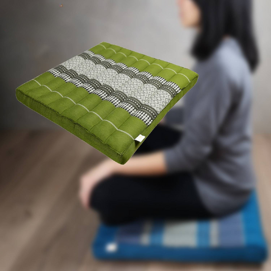 Meditation Cushion | Yoga Seat - Green